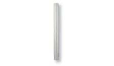 Table column dia.60mm height 660mm 1 end tapered ribbed aluminium