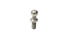 Stud threaded zinc plated 19/32" lo with 13mm ball end