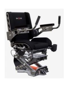 Seat Bucket SHOXS2000 5" black upholstery with belt and stabilization unit