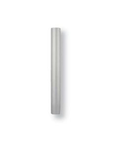 Table column dia.76x660mm 1 end tapered made of ribbed aluminium