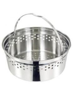 Colander/Steamer/Cooker SS compatible with 4.7L stock pot insert