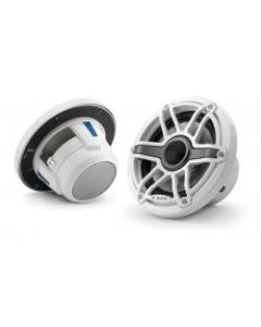 Speaker 6.5" M6-650X-S-GwGw gloss white trim ring gloss white sport grille coaxial system (pair)