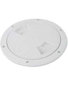 4" Inspection Deck Plate white