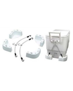 Kit cooler mounting Includes quick disconnect straps, #8 screws & corner stay put