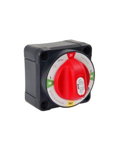 Battery selector switch 772-DBC 400A 48V 4 position (1-1&2-Parallel -Off) Pro installer series