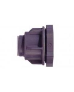 Connector for tank 15 mm (plastic)