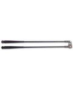 Wiper arm PU 375-525 mm Black 1 adjustable spring (coated SS316) for blade 800mm maximum