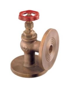 Valve angle DN15 Bronze Art1650A PN16 flange with semi-automatic closing