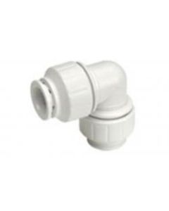 Elbow connector reducer 15 mm-10 mm (plastic)