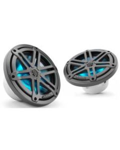 Speaker 7.7" M3-770X-S-Gm-i RGB LED gunmetal sport grille coaxial system with 70W 4Ohm speakers & 1" silk dome tweeter (pair) (Until stock lasts)