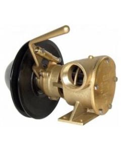 Pump clutch manual 51 Gpm 1-1/2 NPT A & B pulley belt suitable for bilge & deckwash application