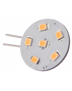 Bulb LED retrofit G4-Pro06-WW-SP 12-24V 1W GU4 base with side pin (pro series)