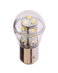 Bulb LED retrofit Ba15D-B15-WW 12-24V 1.6W Ba15D base