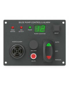 Panel BG-CP bilge pump control, display & monitor