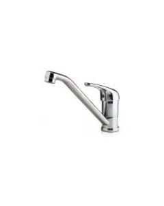 Tap aerator mixer with swivel spout