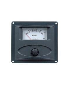 Ammeter analog 0-50A DC panel
