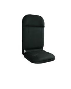 Seat flip-up with 3 point seatbelt bulkhead / wall mount with poweder coated steel frame