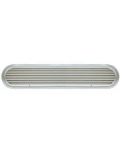 Vent air suction ASV020 louvred oval anodized Aluminium frame & grill