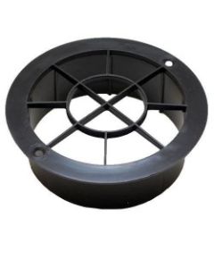 Grill vent for blower 3" Black fixed type