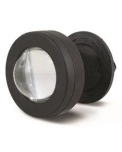 Light docking 12V 37.5W Black bezel convex lens halogen bulb (pigtail 09.06.0068 to be bought separately)