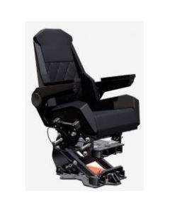 Seat Bucket SHOXS2400 5" black upholstery with belt and stabilization unit