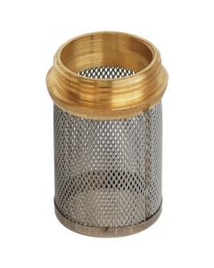 Strainer basket SS 4" with brass nipple for 04.09.0081 spring check valve "Europa" series 