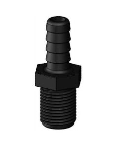 Hose connector Black 1/2" x 13 mm Male BSP GRP