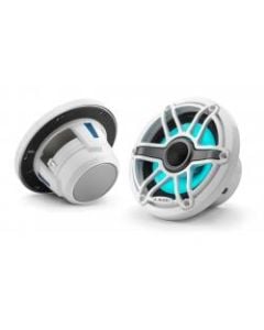 Speaker 6.5" M6-650X-S-GwGw-i LED gloss white trim ring gloss white sport grille coaxial system (pair)
