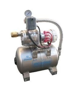 Pump IDRO ECOINOX 2 0.45kW 230V 1Ph 50Hz with 20L SS tank water pressure system