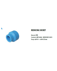 Hurner Schweisstechnik Socket reducing 32 x 20mm Niron PPR