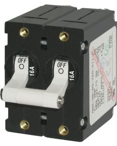 Circuit Breaker AA2 Toggle 16A Wht