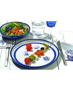Marine Business Melamine Dinner Plate, Set of 6