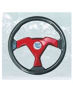 Steering wheel type 84 red metalic sport 350mm