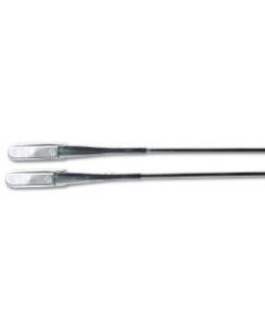 Wiper arm P10 fix spring 900-1200 mm blade (polished SS316 arm of length 750-1000 mm)