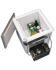 Refrigerator/freezer built-in 40L 12 / 24 V + kit 115 / 230 V vent cooled with black lid