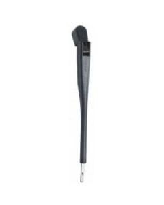 Wiper arm DINPS pendulum 280-366mm high-gloss polished SS & black components of synthetic material