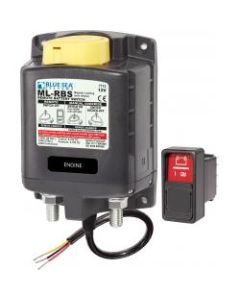 Relay latching (AR) 12V remote battery switch auto release (including 2145-BSS (on)-off-(on) switch)
