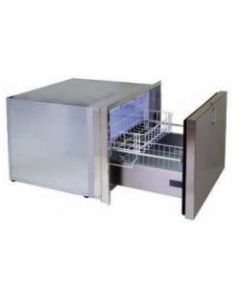 Drawer freezer 70L 230V vertical with ice maker integrated clean touch 3 side flush mount inox frame