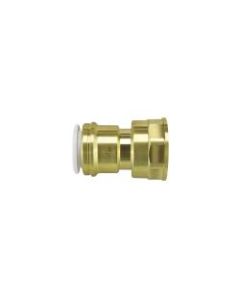 Adaptor cylinder female 22mm x 1" BSP Brass