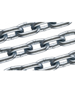 Chain Dia. 6mm galvanized HDG DIN766 Calibrated Short link (working load limit 6-7 kN) Price per meter