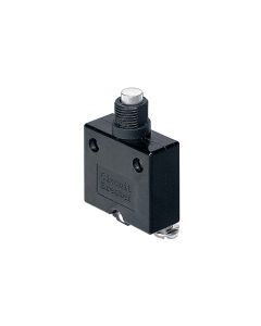 Breaker thermal push reset 5A (includes washer & boot)