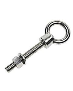 Eye bolt H80 mm M10 with nut & washer SS316