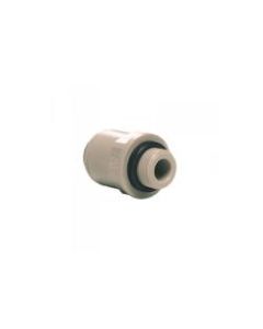 Adaptor straight 15 mm x 1/2" BSP (plastic)  (Until Stock Lasts)