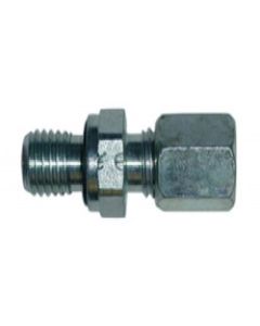 Connector Dia. 8 mm G1/4 cylindric for inflexible hydraulic hose