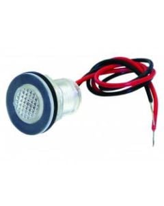 Light LED White livewell 12V 1-1/4" overall diameter flush mount