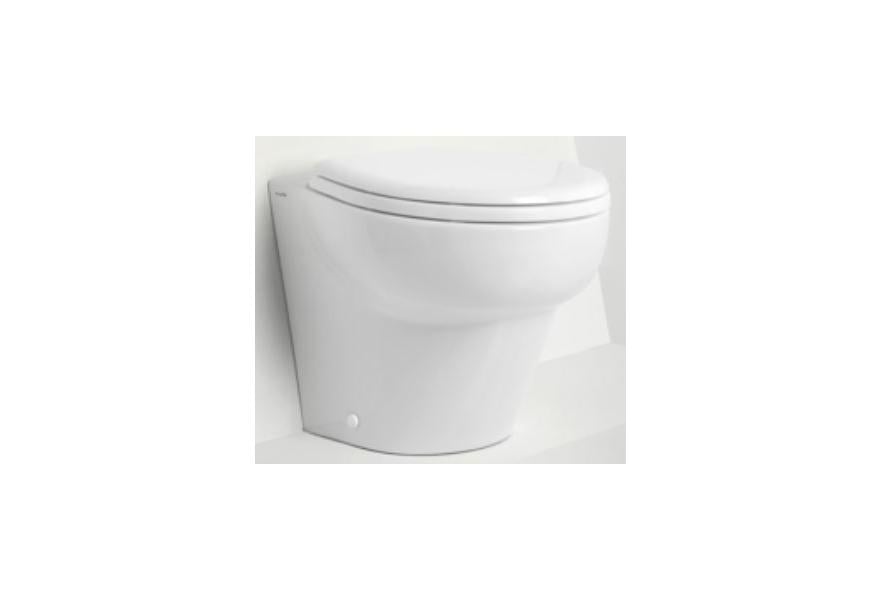 Toilet MATCH short 24 V without bidet kit, flush controls & water inlet device