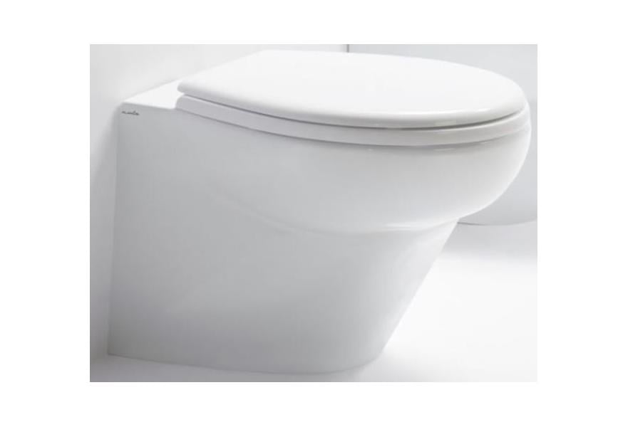 Toilet STILOPLUS 12V with bidet kit (water jet & water mixer) without water inlet device & flush control, with soft close seat & cover