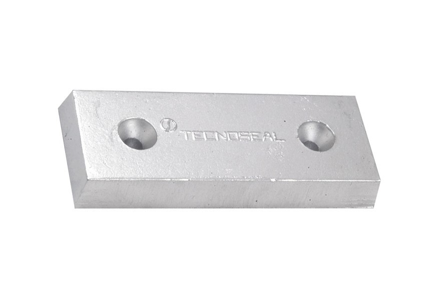 Anode hull Zn 0.68 Kg L130 x W50 x H17 mm bolt-on