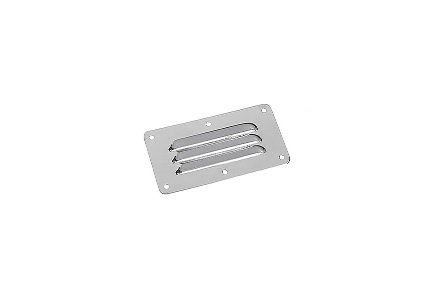 Vent louvered SS304 228 x 127 mm