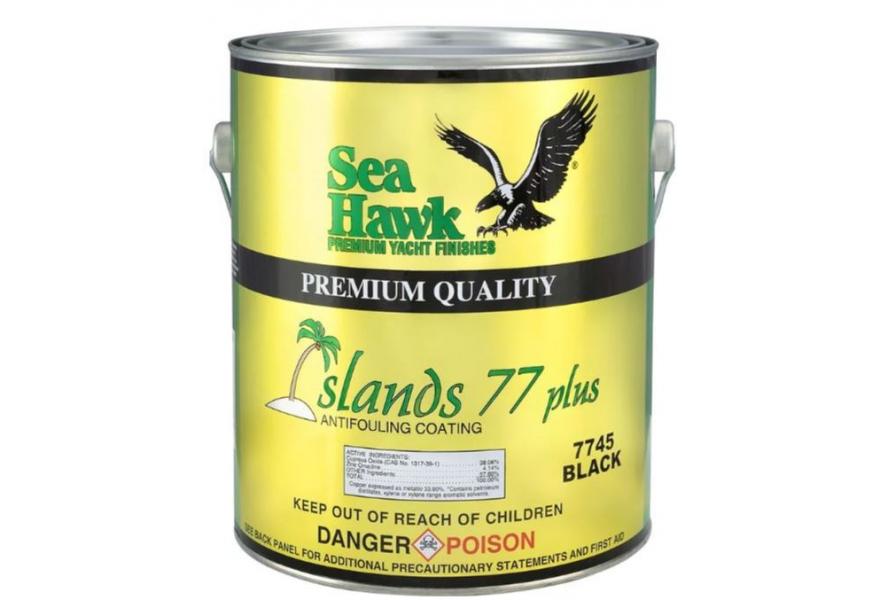 Anti-fouling Islands 77 Plus Black 1 gallon